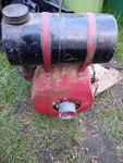 Old Antique Clinton Horizontal Shaft Engine Motor. Fixed Price $80.00.