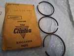 Nos Clinton Piston Ring Set 3048, 3573,233 116 500 Std Oem,vintage Motor. Fixed Price $28.00.