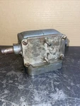 Antique Associated United 4 Bolt Magneto Pot Metal Base Parts Hit Miss Engine. Fixed Price $100.00.