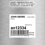 AN12334 Point Fits John Deere (surplus Open Box). Fixed Price $157.36.