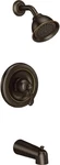 Moen T2123EPBRB 1-HANDLE Wall Mounted Tub Shower Trim Kit Oil Rubbed Bronze. Fixed Price $139.99.