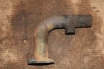 Intake Pipe From Air Cleaner Carburetor Off 1947 John Deere - B1408R. Fixed Price $25.00.