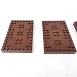 Mega Bloks Dragons Warriors Fortress Brown Base Plates Wood Board AM01892 3PC. Fixed Price $12.28.