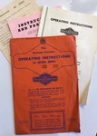 Briggs & Stratton Operating Instructions Vintage, Models 60700 61700 80700 81700. Fixed Price $9.00.