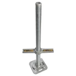 Metaltech 24-IN Galvanized Scaffold Leveling Jack. Fixed Price $23.99.