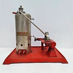 Antique Weeden 672 Vertical Steam Engine Toy Powerplant Cast Iron Base Electric. Fixed Price $149.99.
