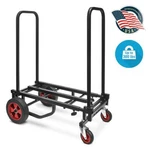 Pyle Heavy Duty Compact Folding Adjustable Hand Truck/dolly/platform Cart PKEQ48. Fixed Price $116.99.
