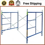 Metaltech Saferstack 1-STORY Scaffold Frame Set 5X7X5FT Galvanized Steel Braces. Fixed Price $277.99.