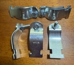 10PK Of - 1/2" Rigid Pipe Clamps Conduit Univ Channel Steel. Fixed Price $24.99.