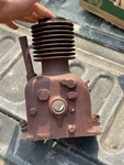Antique Aircooled Briggs & Stratton Fh Block Hit Miss Kickstart Engine. Fixed Price $49.00.