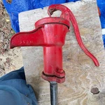 Antique Cast Iron Goulds Water Well Hand Pump No 3, Seneca Falls. Fixed Price $95.00.