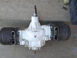Aircraft Flat Twin Kiekhaefer 0-45-1 Engine WW2 Radioplane Gunnery Target Drone. Fixed Price $450.00.