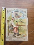 Antique Original Hayes Pump & Planter Mechanical Trade Card 1900S Free Shipping. Fixed Price $49.99.