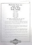 Briggs Stratton 19-B Fb 19-R6D Horizontal Engine Parts Catalog Manual. Fixed Price $48.44.