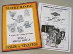 Briggs Stratton 8FBC 8FBP 8P Engine Service Repair Operator Operatin Part Manual. Fixed Price $18.97.