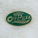 Vtg Rumley Oil Pull Tractor Employee Advertising Enamel Pin Tie Tack La Porte. Fixed Price $13.19.