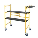 Metaltech Scaffold Platform W/ Wheels 4.1' X 3.8' 1.8' 500-LBS Capacity. Fixed Price $119.97.