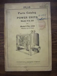 Ih Farmall International Mccormick PA80 PA100 Power Unit Engine Parts Manual. Fixed Price $39.99.
