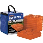 Tri-lynx Levelers Rv Leveling Blocks With Carry Bag, 10 Pack, Plastic. Fixed Price $37.18.