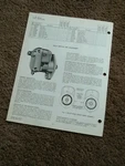 Wisconsin Engine Y-121 Fairbanks Morse FM-PE1B7R Magneto Parts Manual Catalog. Fixed Price $5.77.