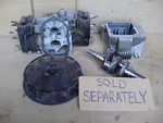 Onan P224G Engine Parts, Crankcase, Crankshaft, Flywheel, Oil Pan. Fixed Price $95.00.