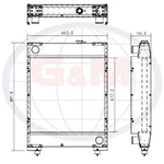 Radiator For Sdmo Generator 11737. Fixed Price $2590.95.