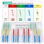 200PCS Solder Seal Wire Connectors Kit, Upgraded Heat Shrink Butt. Fixed Price $13.42.