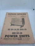 Minneapolis Moline 504-6A 504A-6A Dhd Power Unit Parts Manual Oem. Fixed Price $24.95.