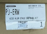 Werner Pj-erw Wide Aluminum Pump Jack Stage End Rail Kit For Scaffolding New. Fixed Price $125.00.