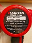 Master Appliance Heat Gun HG-302-D Industrial Heavy Duty 220-240 Volt. Fixed Price $97.99.
