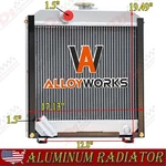 Aluminum Radiator For Kubota D1005 D1105 Engine 451196 106200000169 K05RAD2. Fixed Price $259.00.