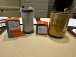 Kubota D1105 Diesel Engine Filter Kit Service. Fixed Price $120.00.