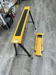 Central Machineryheavy-duty Powder Coated Sawhorse And Table Pair Item 69059. Fixed Price $50.00.