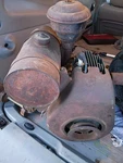 Old Antique Lauson Tlc 349 Horizontal Shaft Engine Motor 1940S. Fixed Price $125.00.