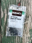 5-PACK Orbit Shut-off Valve 1/4" Barb 67404. Fixed Price $6.95.