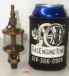 Lonergan No 383 Oiler Hit Miss Gas Engine Vintage Steampunk Brass Lubricator. Fixed Price $37.99.