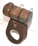 Clinton Engine Model B727 * Gas Fuel Tank & Straps Air Shroud Motor Part. Fixed Price $88.95.