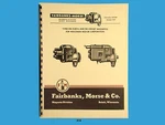 Fairbanks Morse Magneto Instruct & Parts Manual FM-X4B7A FM-XZE4B7 MAGS*418. Fixed Price $15.75.