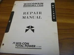 Wisconsin Total Power W2-1250 Engine Shop Service Repair Manual. Fixed Price $100.91.