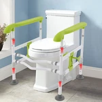Toilet Safety Rails Adjustable Frame For Elderly MAX.300 Lbs. Fixed Price $72.68.