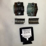 Stover CT2 Main Caps & Bearings Set Hit Miss Stationary Engine. Fixed Price $65.00.