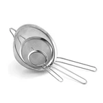 3PCS Fine Mesh Strainers Set Stainless Steel Multipurpose Flour Sieve Sifter Wit. Fixed Price $6.10.
