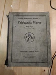 Fairbanks Morse Repair Parts List 35F14 P3500F14 Marine Diesel Engines. Fixed Price $201.84.