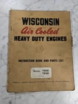 Wisconsin Air Cooled Engines Instruction Manual Part List Book VE4D VF4D MM-265F. Fixed Price $10.21.