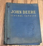 1940 John Deere Plow Company Farm General Catalog No. 200 Moline Il Binder Only. Fixed Price $59.95.