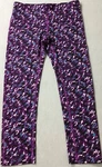 Nike Women 22 Pronto Essential Running Crop 777168 Purple Print Size. Fixed Price $18.99.