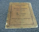 Hercules JXE-3 JXC-3 JXD-3 Engine Owner Operator & Maintenance Manual. Fixed Price $77.54.