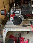 Hs 40 Tecumseh Minibike Engine Chrome Lower Housing Unit. Fixed Price $400.00.