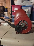 Antique Briggs & Stratton Y Motor With Kick Start. Fixed Price $400.00.
