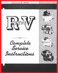 Fairbanks Morse Type Magneto Complete Service Instructions Manual 2807A. Fixed Price $40.00.